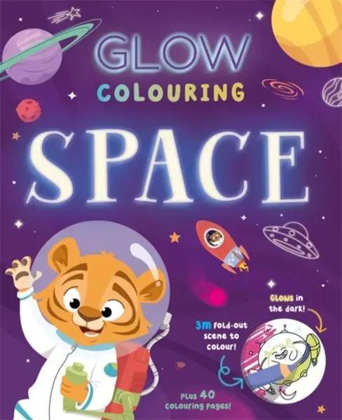 Glow Colouring: Space - Igloo Books Ltd
