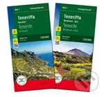 Tenerife severovýchod, severozápad a juh set 1: 50 000