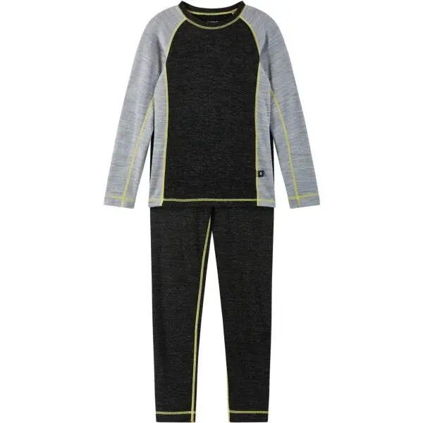 REIMA TAITOA Detská termo súprava, čierna, veľkosť