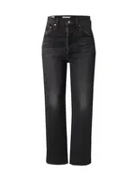 LEVI'S ® Džínsy 'Ribcage'  čierny denim