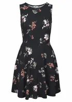 BEACH TIME Letné šaty  olivová / rosé / čierna / biela