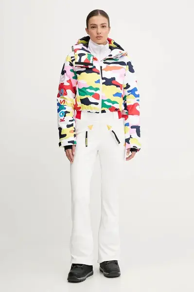 Péřová lyžařská kombinéza Rossignol JCC bílá barva, RLOWJ26