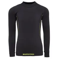 Klimatex CHIKO SEAMLESS Dětské bezešvé termo triko, černá, velikost 140-146