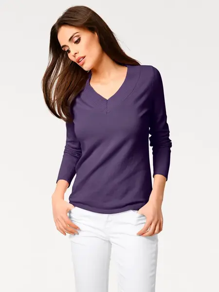 heine Sveter  tmavofialová