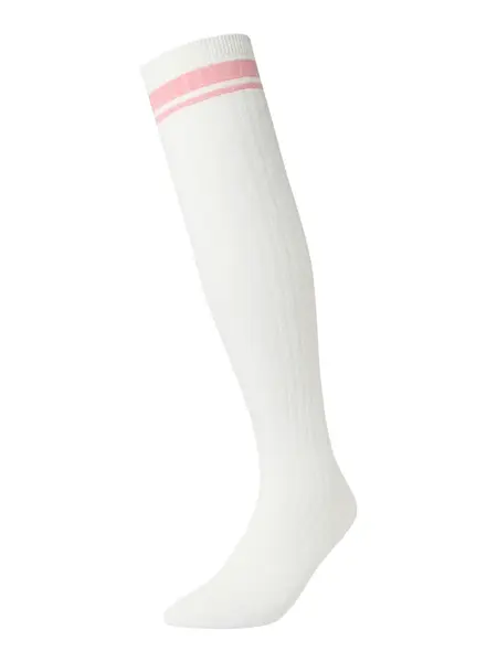 Kamila Šikl Ponožky  ružová / biela