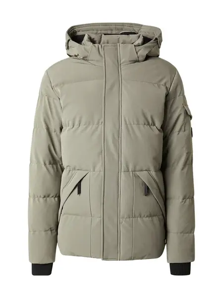 Cars Jeans Zimná bunda 'Camden'  tmavošedá