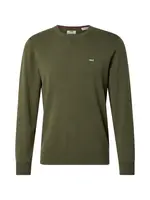 LEVI'S ® Sveter 'Lightweight Housemark Sweater'  olivová
