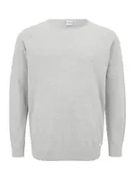 Jack & Jones Plus Sveter 'JJEHILL'  sivá