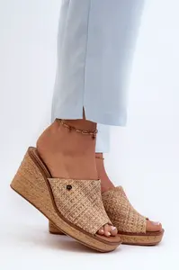 Dámské pantofle na podpatku Sergio Leone