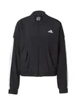 ADIDAS SPORTSWEAR Športová bunda 'Essentials'  čierna / biela