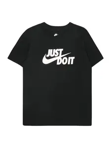 Nike Sportswear Tričko 'JDI'  čierna / biela