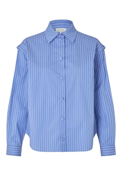 Dea Kudibal Blúzka 'Zandiedea'  modrá / biela