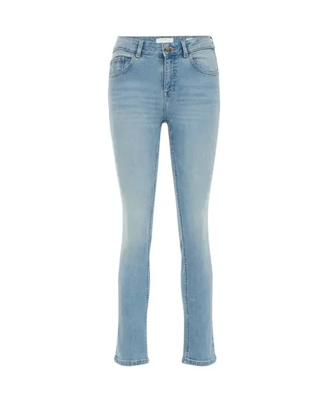 WE Fashion Džínsy  svetlomodrá