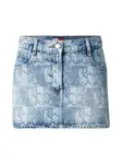 Tommy Jeans Sukňa  modrá denim