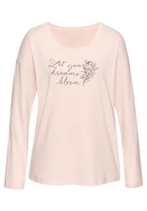 VIVANCE Tričká na spanie  námornícka modrá / rosé