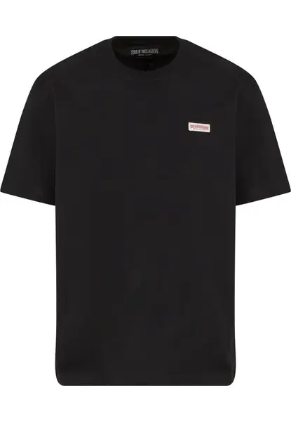 True Religion Tričko  svetlobéžová / červená / čierna