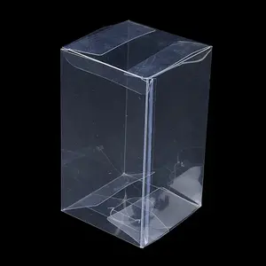 Rectangle Transparent Plastic PVC Box Gift Packaging