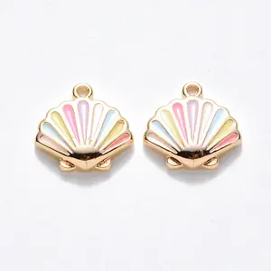 Brass Enamel Charms