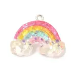 Transparent Resin Pendants