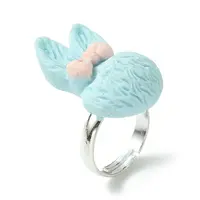 Bunny Resin Finger Ring