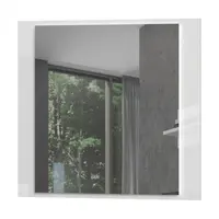 Předsíňové zrcadlo s led osvětlením tiana - bílá