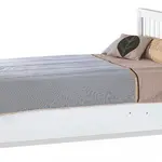 Postel 100x200 s úložným prostorem paxton - bílá
