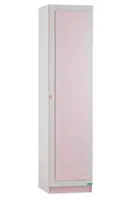 Policová skříň chere - bříza/růžová