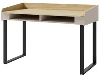 Studentský stůl rudy - béžová/dub olejovaný