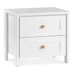 Noční stolek paxton - bílá
