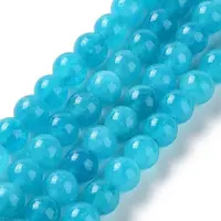 Dyed Natural Malaysia Jade Beads Strands