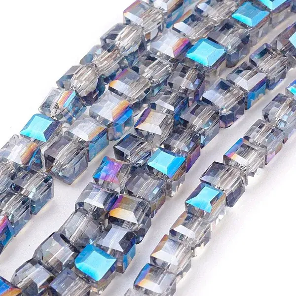 1 Strand Electroplate Glass Beads Strands