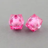 Transparent Acrylic Beads