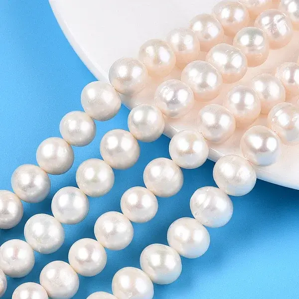 Natural Cultured Freshwater Pearl Beads Strands