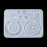 Geometry Pendant & Links Silicone Molds