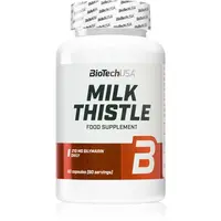 BioTechUSA Milk Thistle kapsuly na podporu funkcie pečene 60 cps