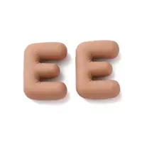 Spray Painted Alloy Pendants