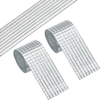 Square Glass Cabochons Rolls
