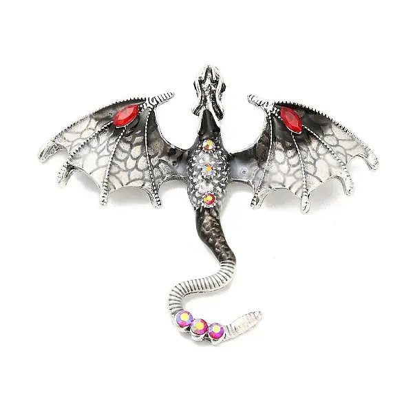 Alloy Rhinestone Big Pendants