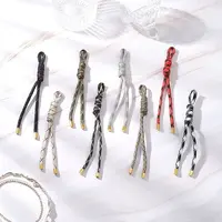 8Pcs Polyester & Spandex Parachute Cord Pendant Decorations