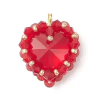 Brass Glass Pendants