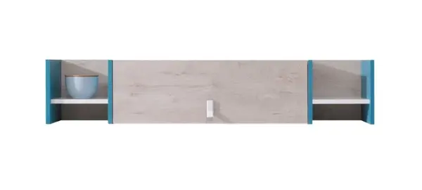 Police kombinovaná saturn - bílá / modrá