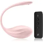 Satisfyer Ribbed Petal Connect App vibračné vajíčko Pink 23 cm
