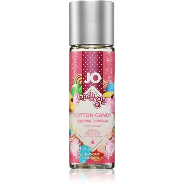 System JO Candy Shop H2O Cotton Candy lubrikačný gél s príchuťou 60 ml