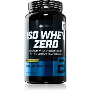 BioTechUSA Iso Whey Zero syrovátkový protein příchuť Banana 908 g