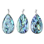 Natural Paua Shell Pendants