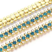 Iron Rhinestone Cup Chains