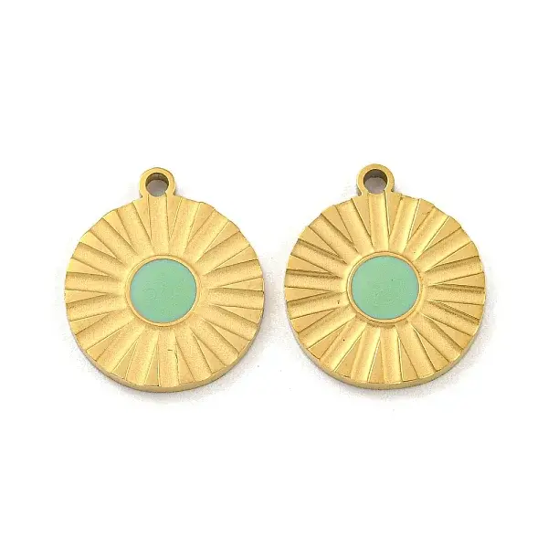 316 Surgical Stainless Steel Enamel Charms