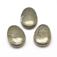 Teardrop Natural Pyrite Pendants