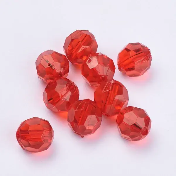Transparent Acrylic Beads