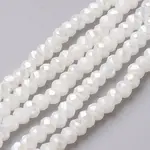 Electroplate Glass Beads Strands